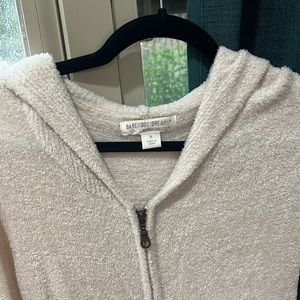 Barefoot dreams Bamboo Chic Lite zippered jacket size medium